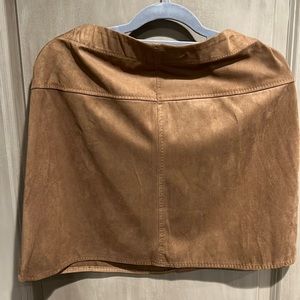 NWT Max Studio tan mini skirt